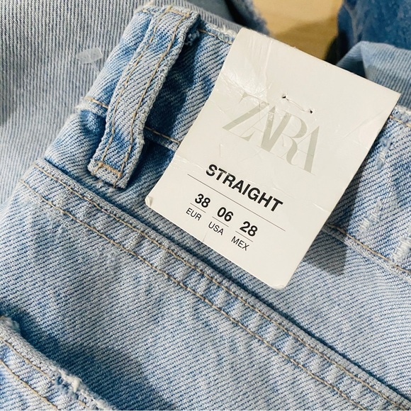 Zara distressed straight jean - Picture 8 of 11